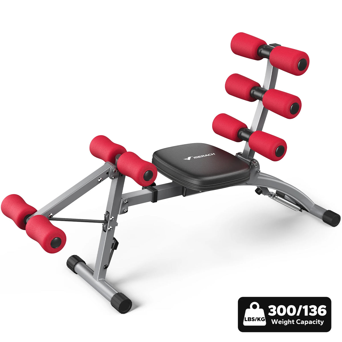Merach Ab Machine Multi-Functional Sit Up Bench