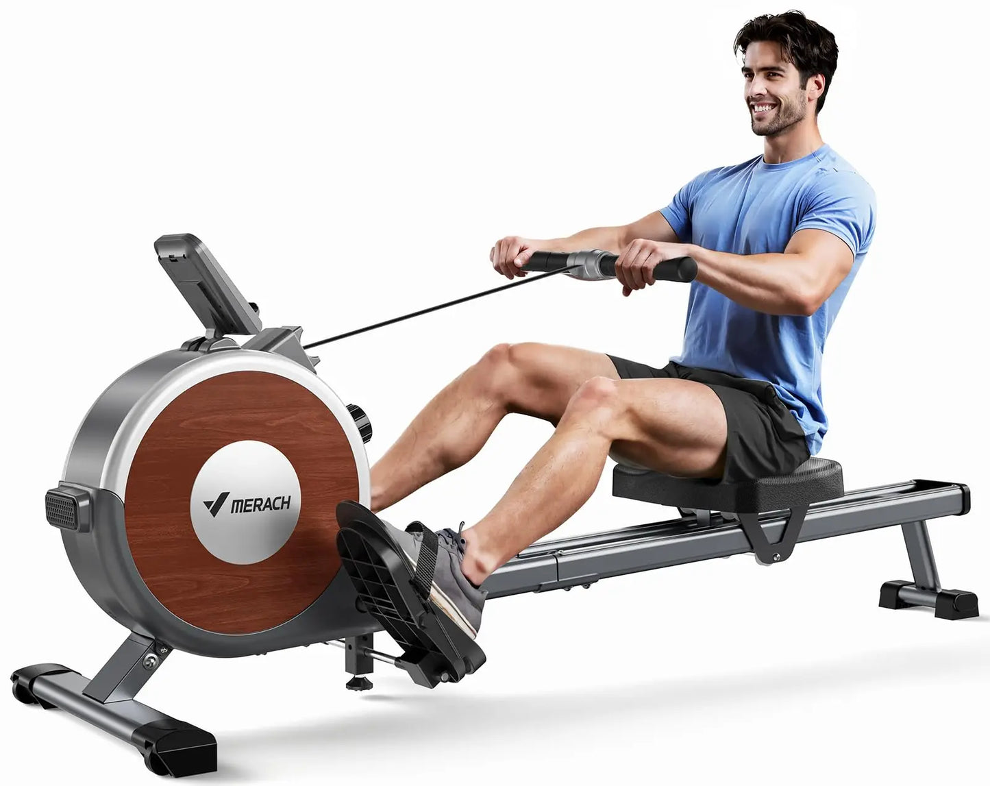 Merach Magnetic Rowing Machine 16 Levels Home Fitness