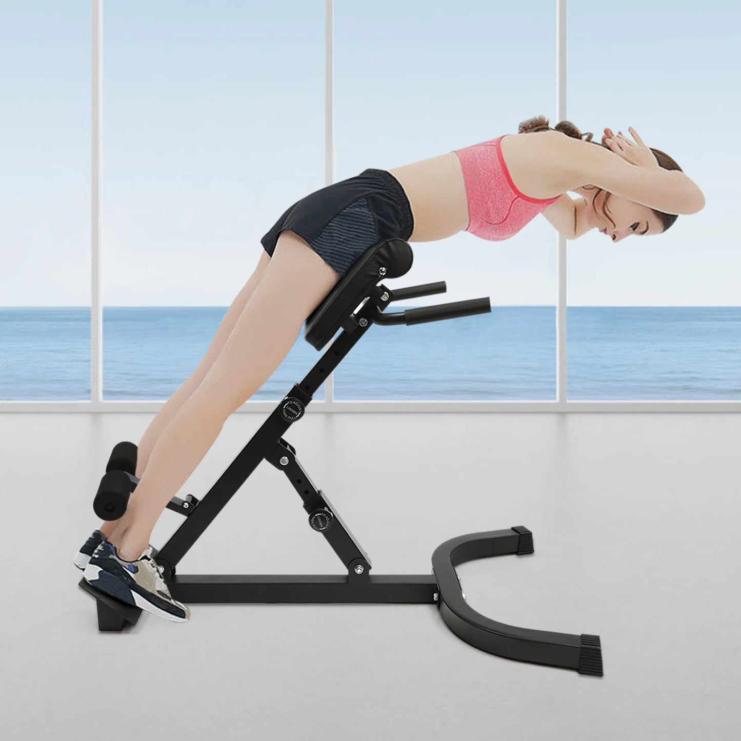 Roman Chair Back Extension Abdominal Workout Machine