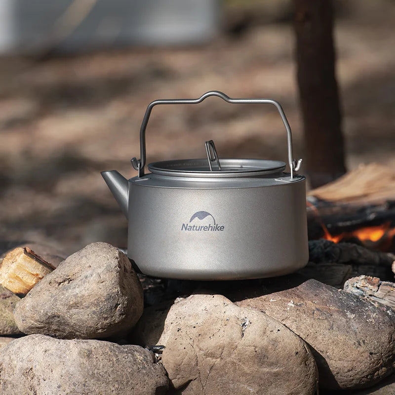Naturehike Titanium Kettle For Camping Boil Water And Tea
