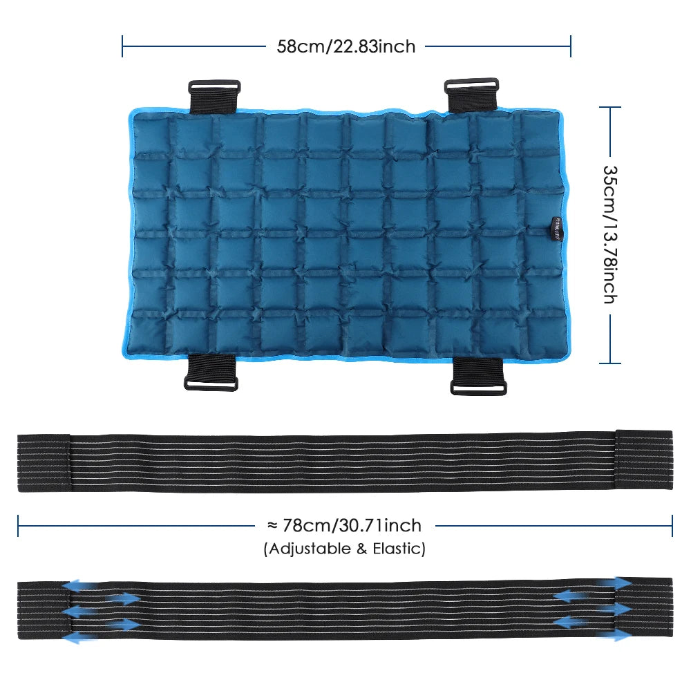 PASTSKY Reusable Hot Cold Wrap With Self-Absorbing Pad