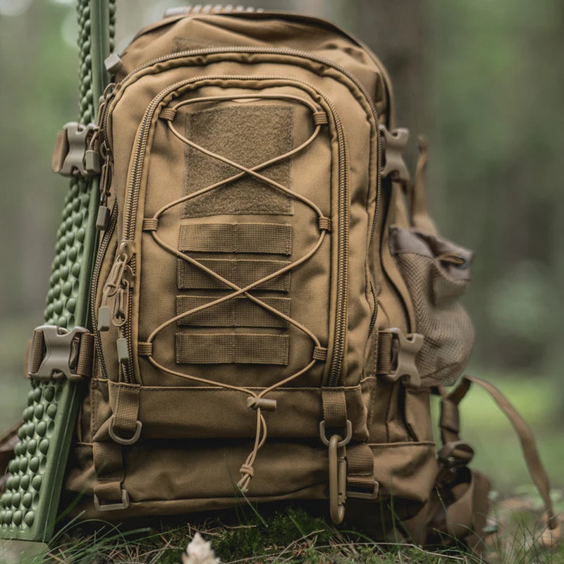 LQARMY Tactical Backpack Outdoor Hiking Camping Rucksack