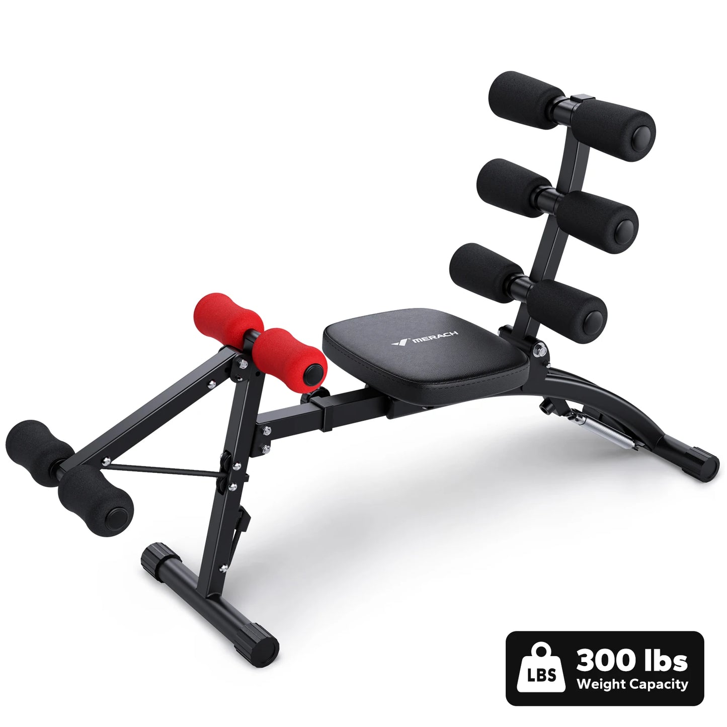 Merach Ab Machine Multi-Functional Sit Up Bench