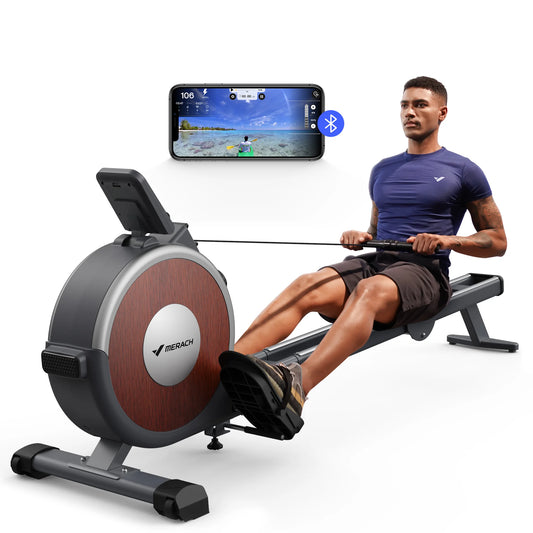 Merach Magnetic Rowing Machine 16 Levels Home Fitness