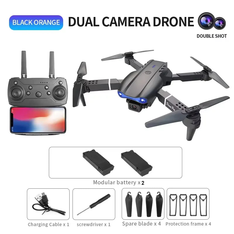 ZNLYRION Dual Camera FPV Drone With Optical Flow