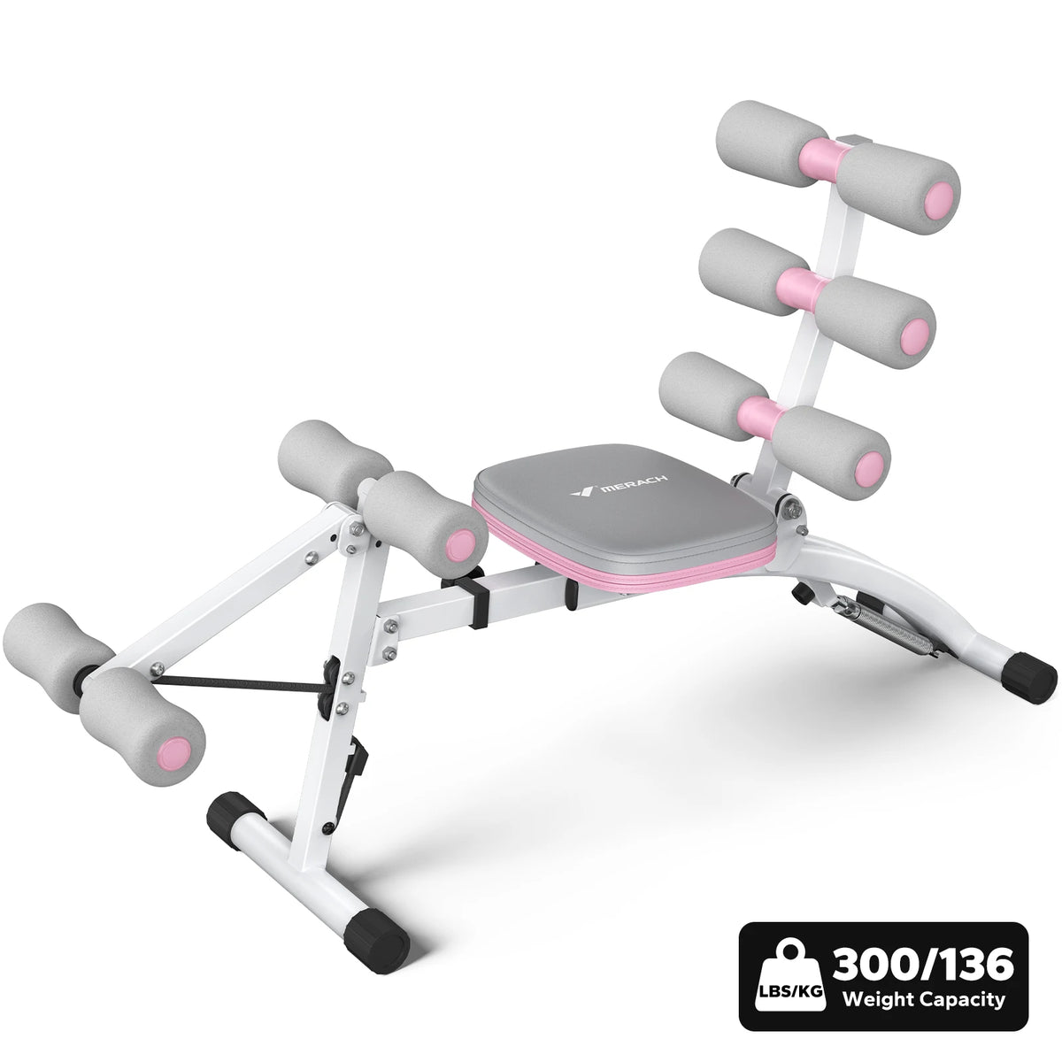 Merach Ab Machine Multi-Functional Sit Up Bench