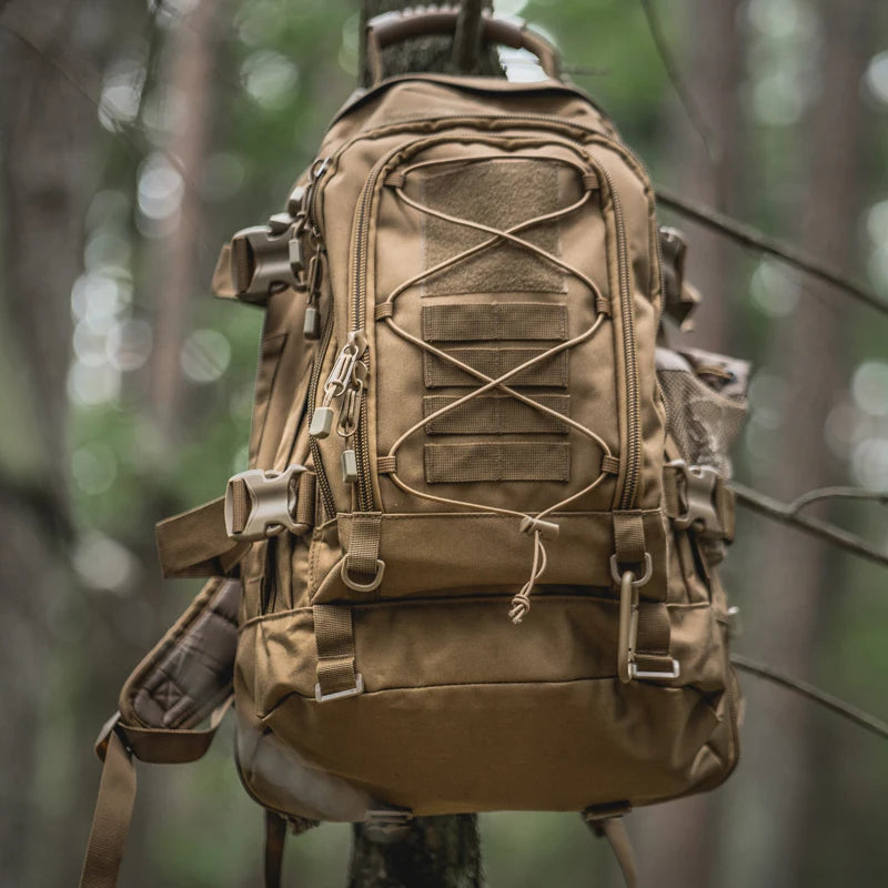LQARMY Tactical Backpack Outdoor Hiking Camping Rucksack