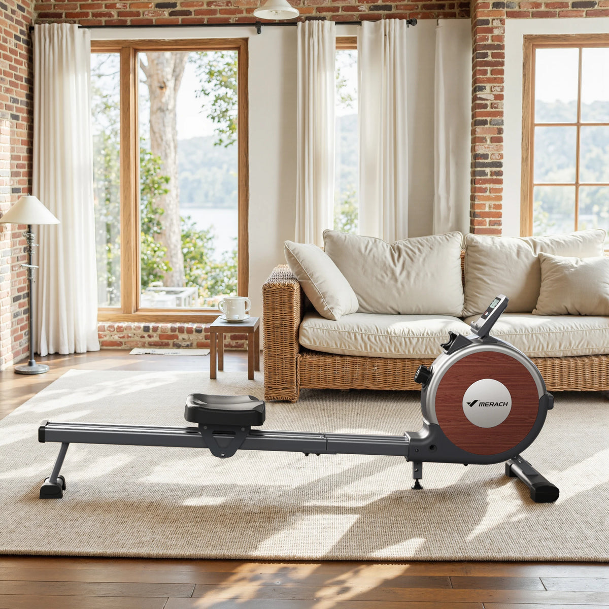 Merach Magnetic Rowing Machine 16 Levels Home Fitness
