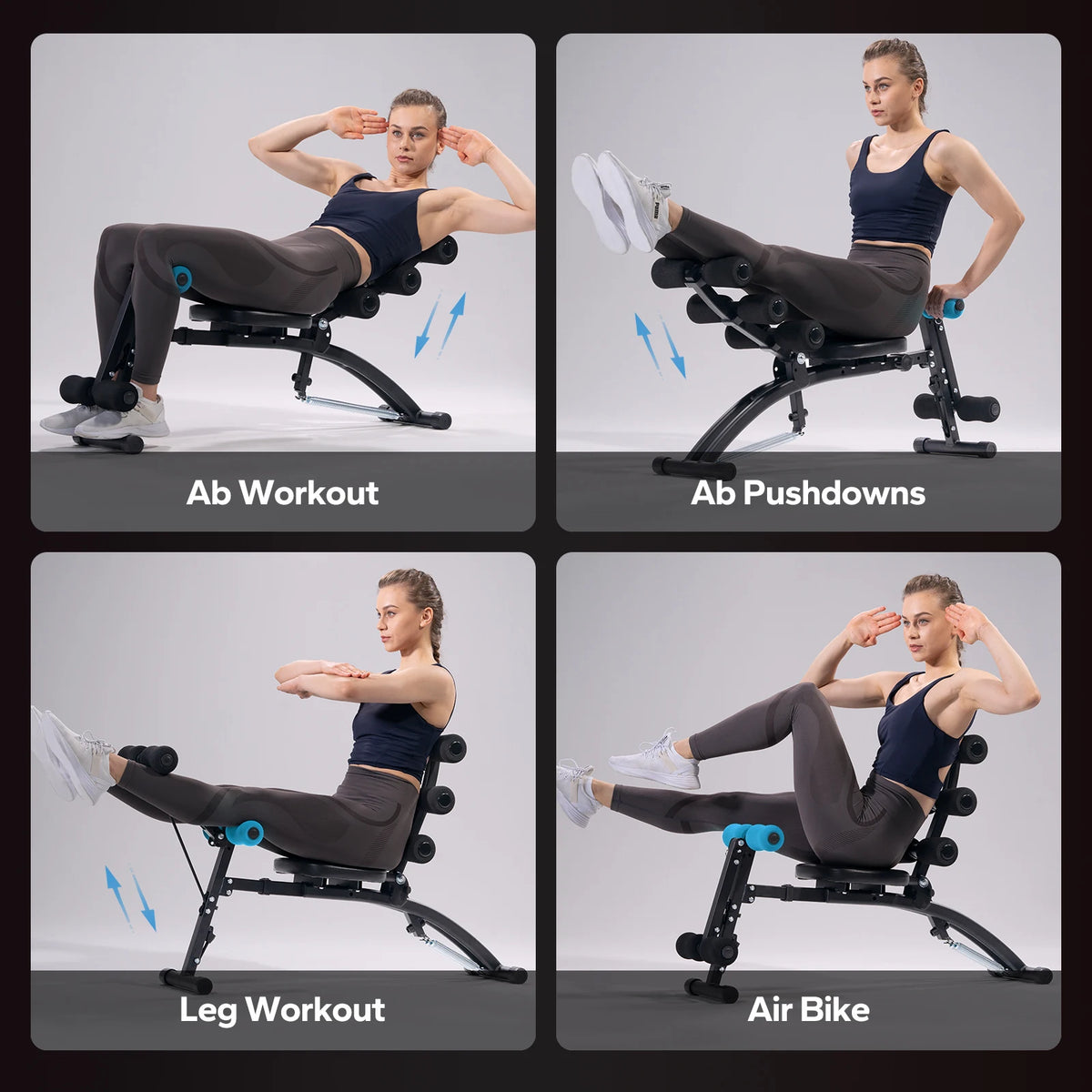 Merach Ab Machine Multi-Functional Sit Up Bench