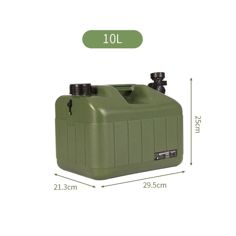 Foldable Camping Water Carrier With Spigot