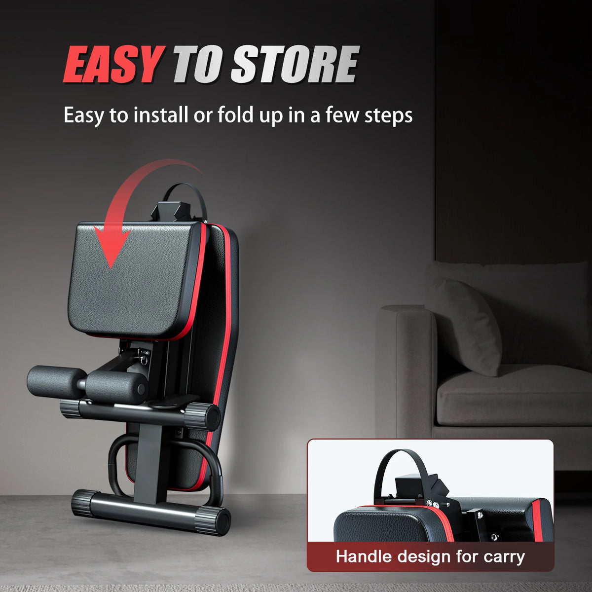14 In 1 Multifunctional Foldable Dumbbell Bench Training
