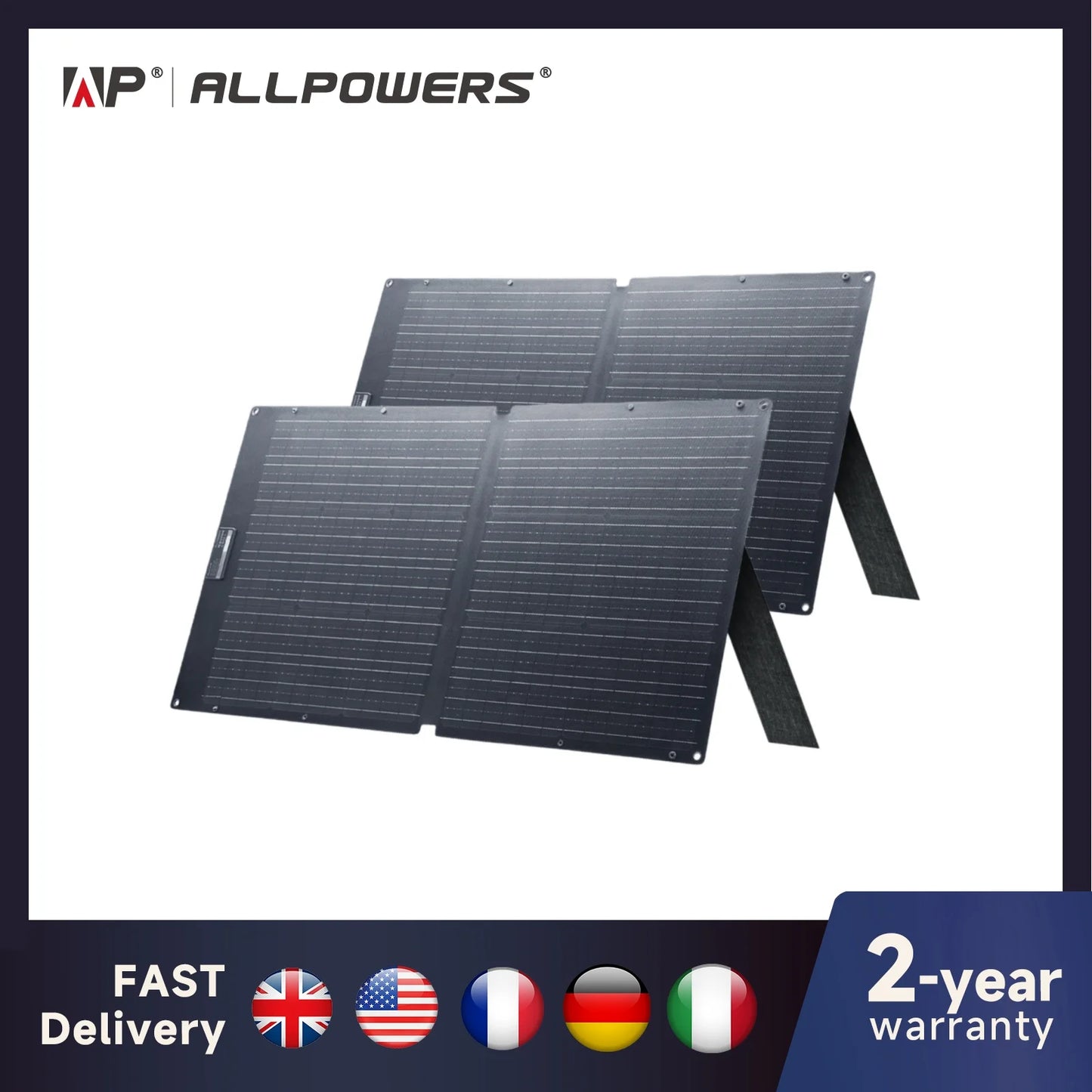 ALLPOWERS SE100 100W Foldable Solar Panel Waterproof Outdoor