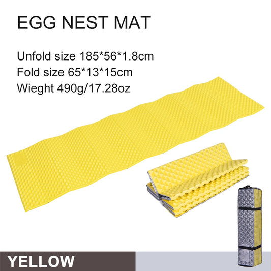 Widesea Portable Camping Sleeping Pad Waterproof Foam Mat