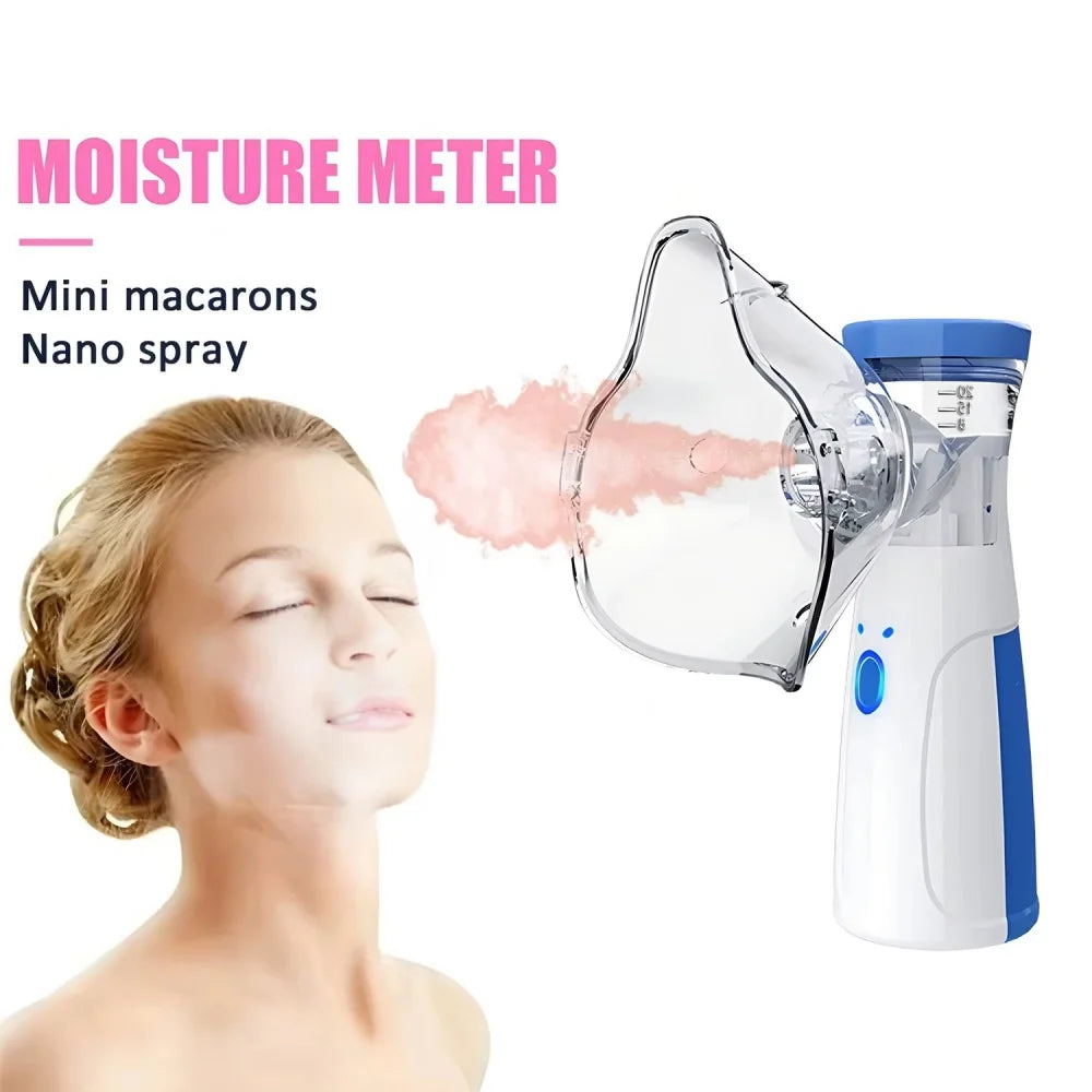 Mini Facial Steamer Rechargeable Silent Nebulizer