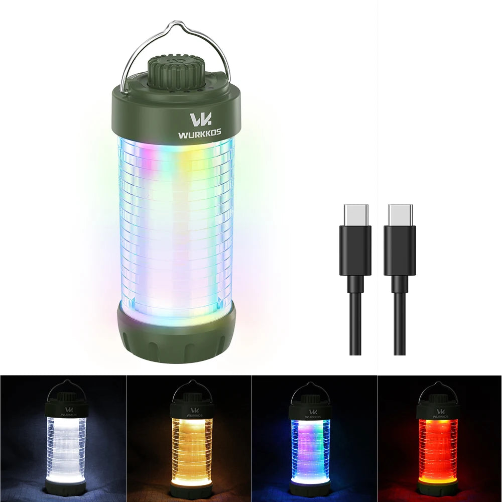 Wurkkos CL01 Camping Lantern Rechargeable LED Flashlight