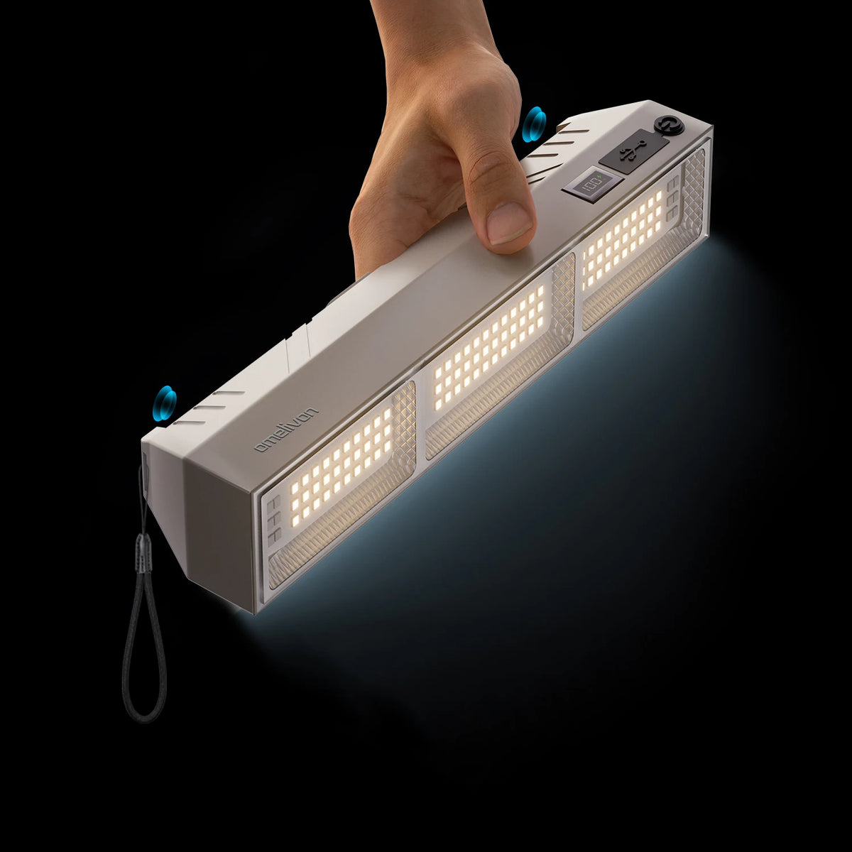 Portable LED Emergency Spotlight With USB Charging
