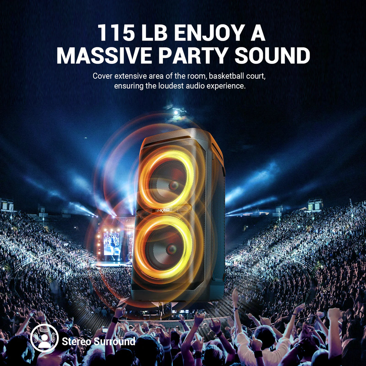 W-King T11 Portable Bluetooth Speaker