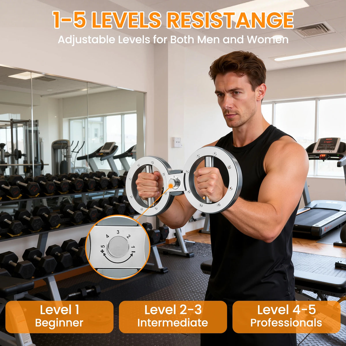 Rotator Machine Forearm And Grip Strength Trainer