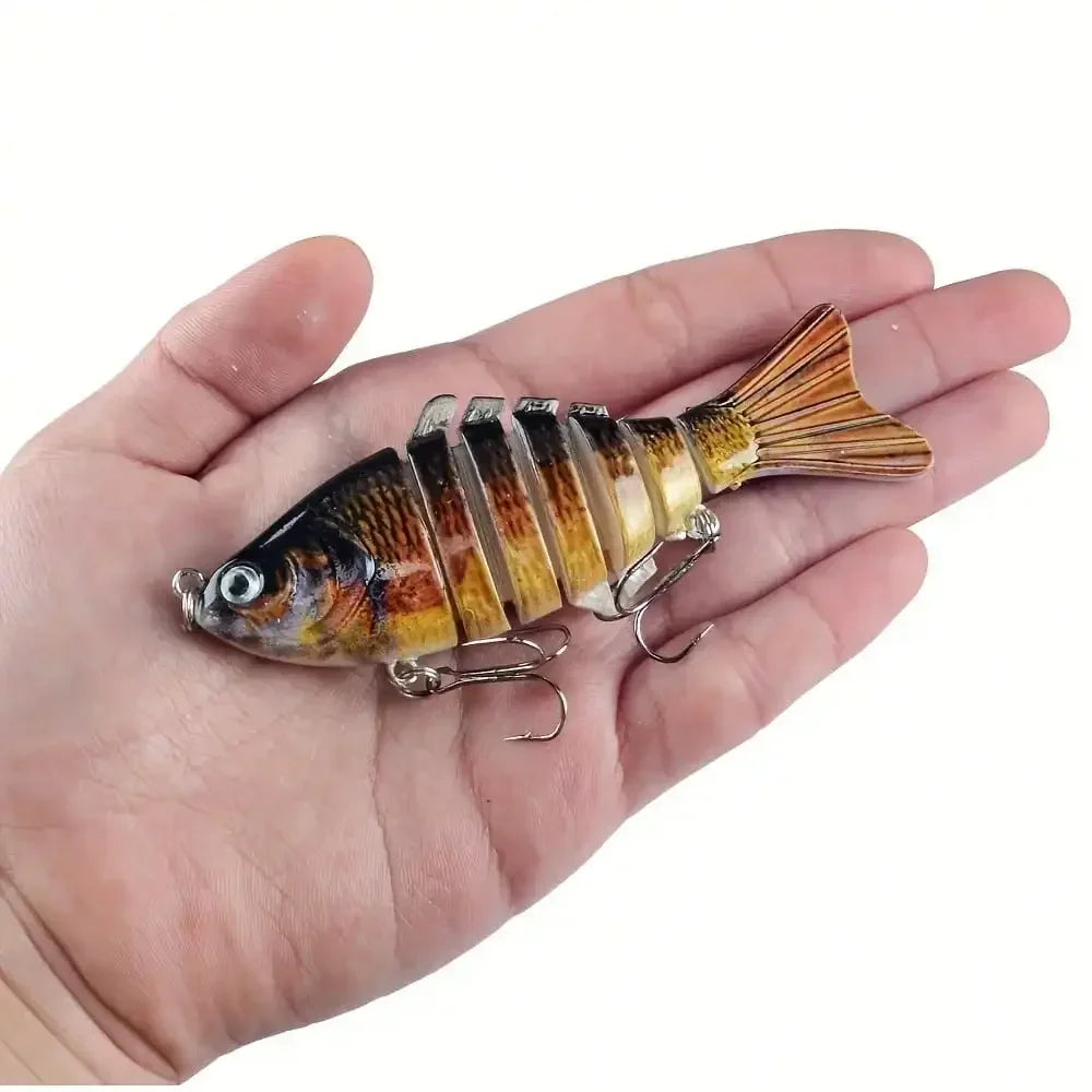 Five-Piece Multi Jointed Swimbait Lure Set
