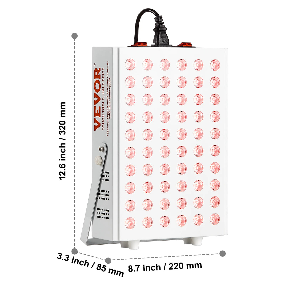 SucceBuy Dual Chip Red Light Therapy Panel 660nm 850nm 120W