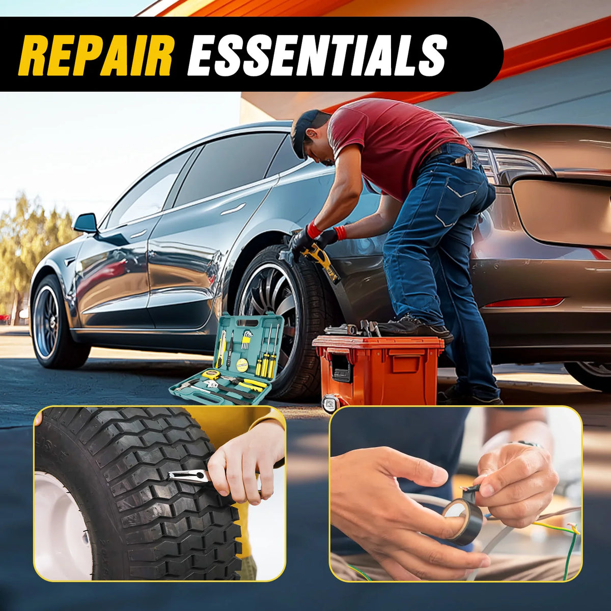 Nilight Car Emergency Roadside Safety Kit