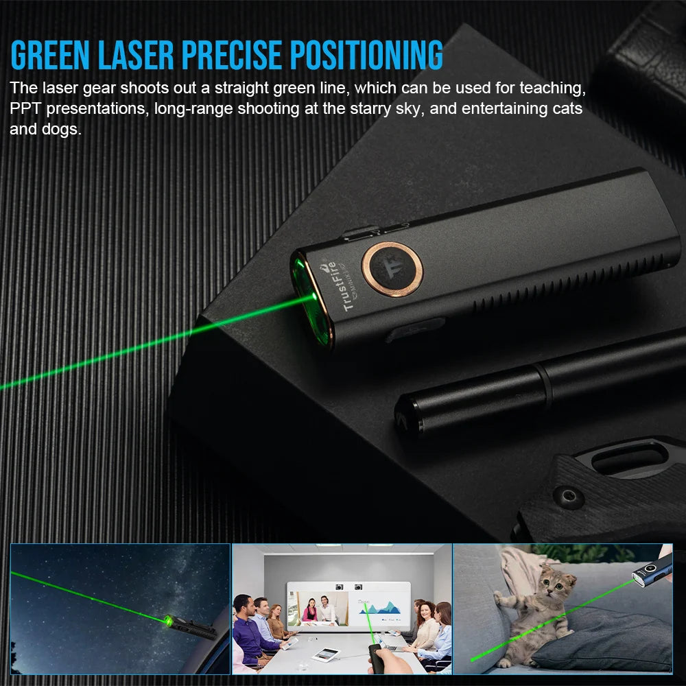 TrustFire MINIX3 Rechargeable EDC Flashlight 1050 Lumens