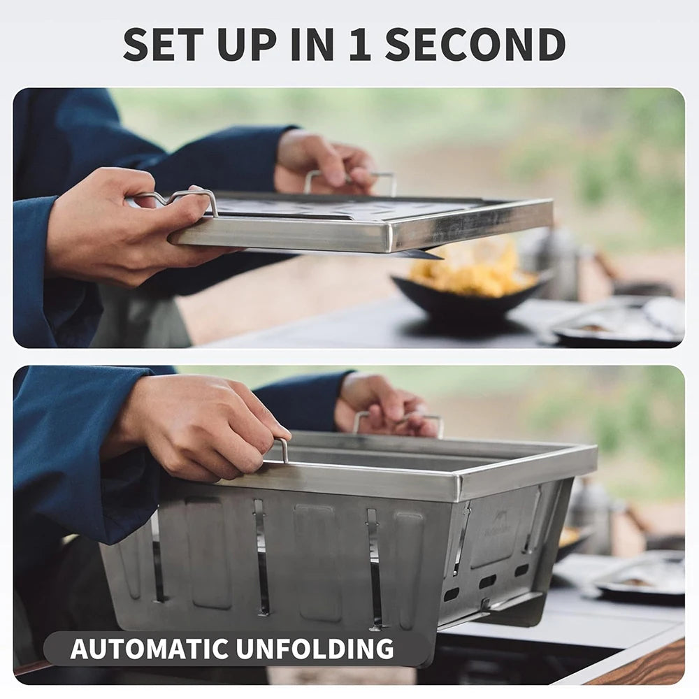 Naturehike Portable Charcoal Grill For Outdoor Camping