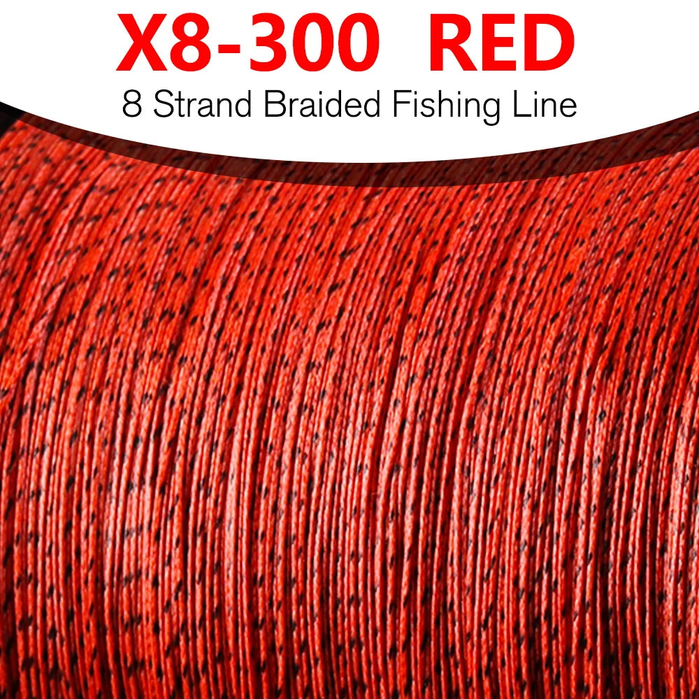 Bakawa Super Strong 8 Strand Braided PE Fishing Line