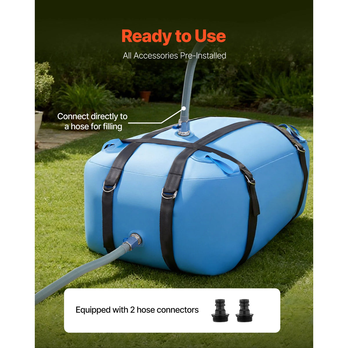 SucceBuy Collapsible TPU Water Storage Bladder