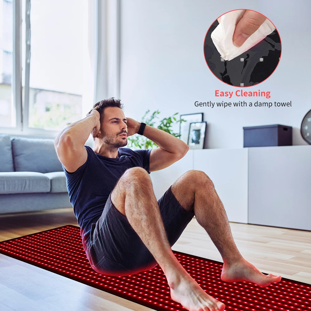 Red Light Therapy Mat 660nm 850nm Full Body LED