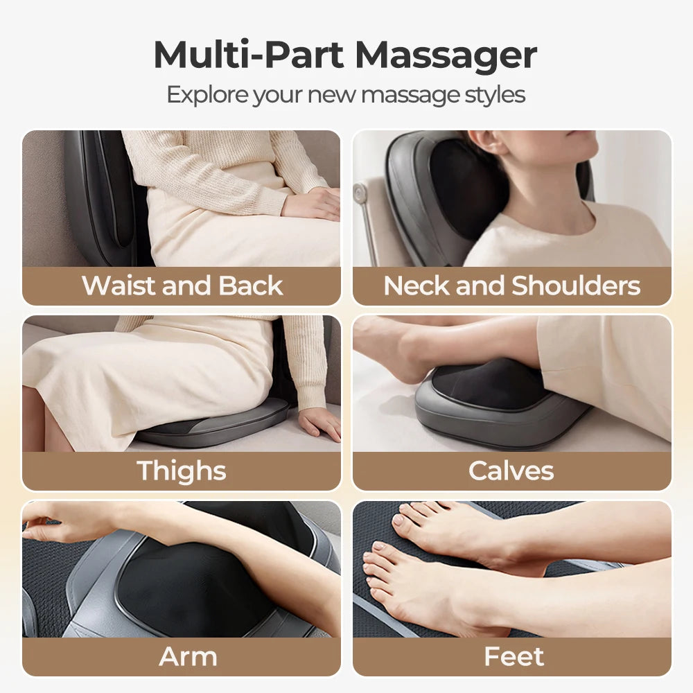 Homemassa Shiatsu Neck Back Massager With Heat
