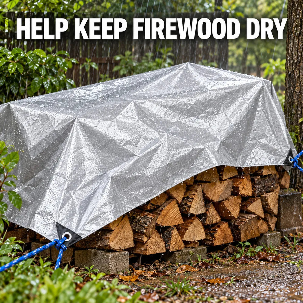 Zoe Waterproof PE Tarpaulin for Outdoor Covers
