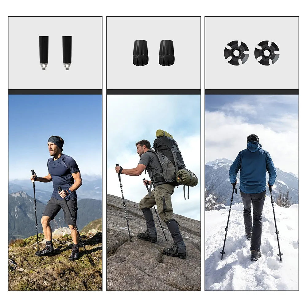 Night Cat Collapsible Aluminum Trekking Pole for Hiking