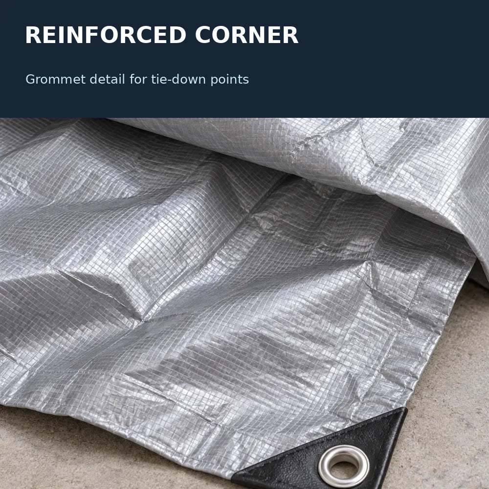 Zoe Waterproof PE Tarpaulin for Outdoor Covers