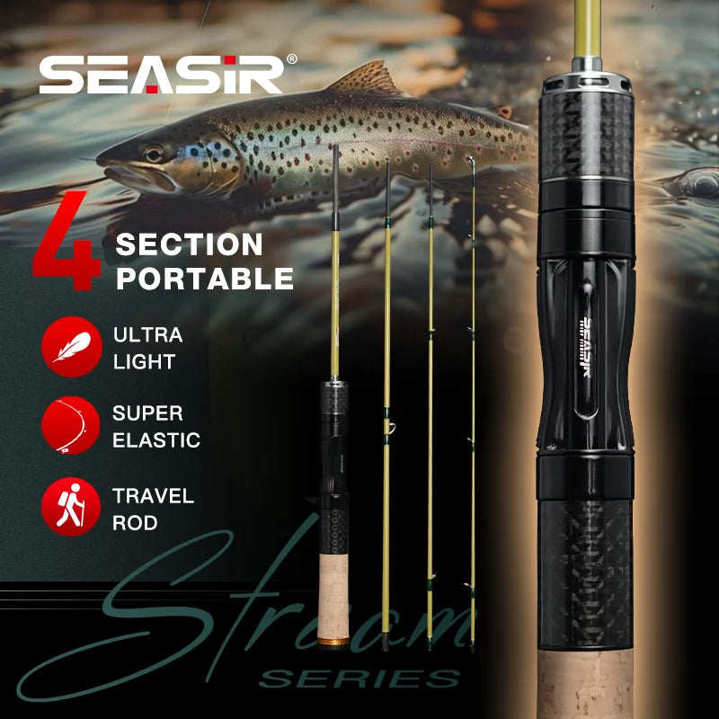 SeaSir Carbon Fiber Lure Fishing Rod