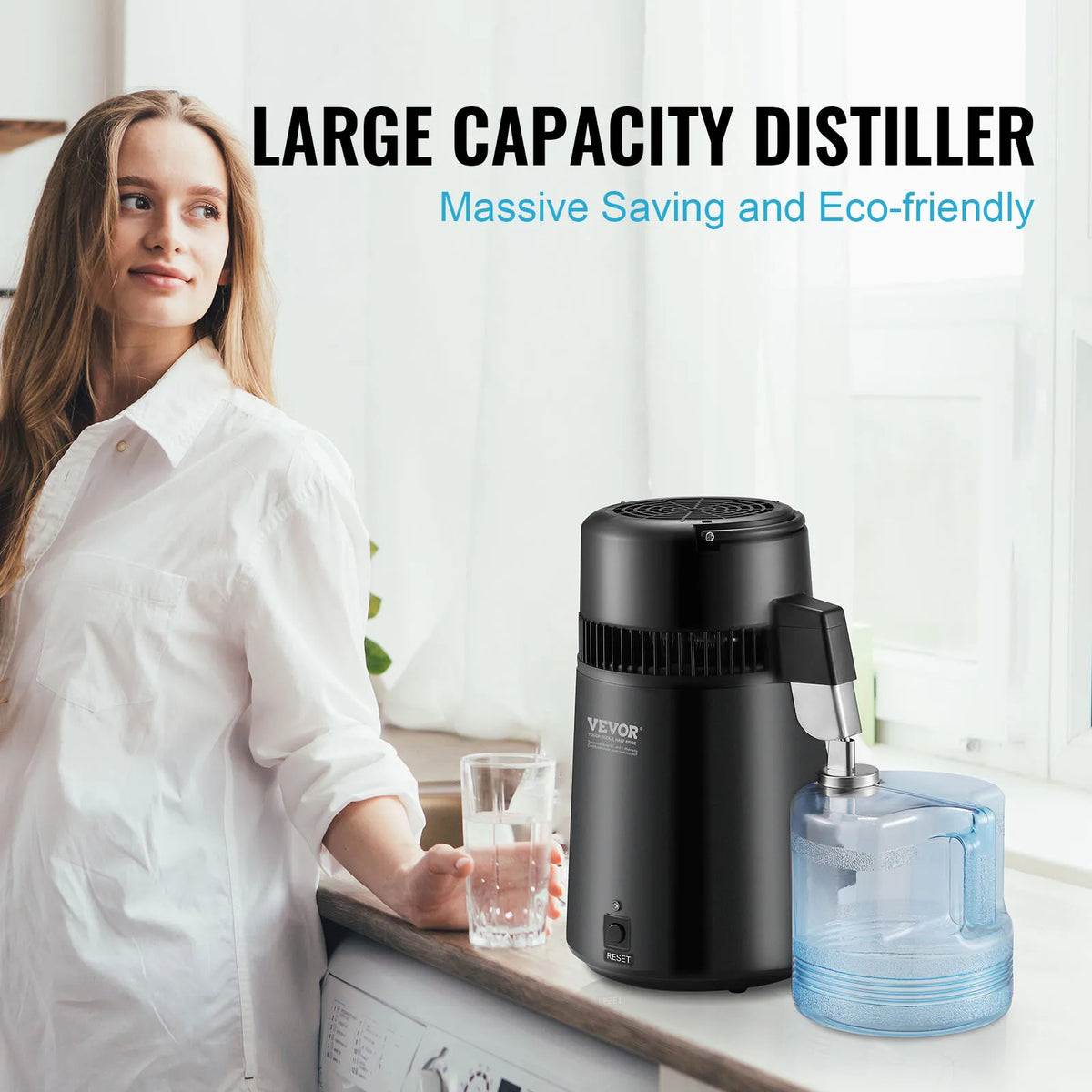 SucceBuy Countertop Water Distiller and Purifier
