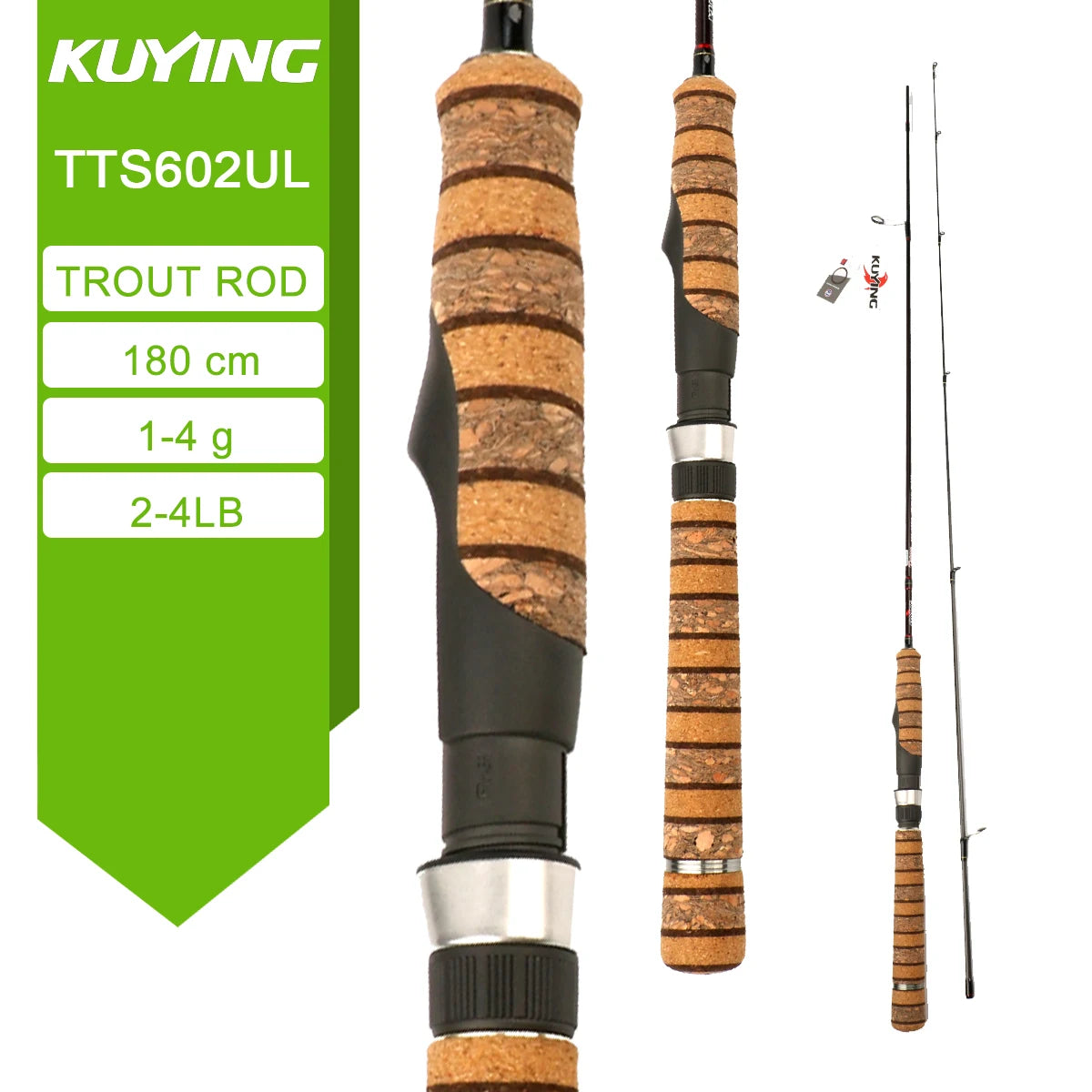 Kuying Teton Carbon Fishing Lure Rod