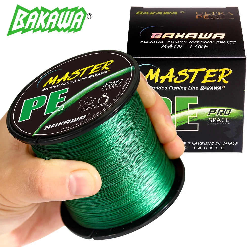 Bakawa Super Strong 8 Strand Braided PE Fishing Line