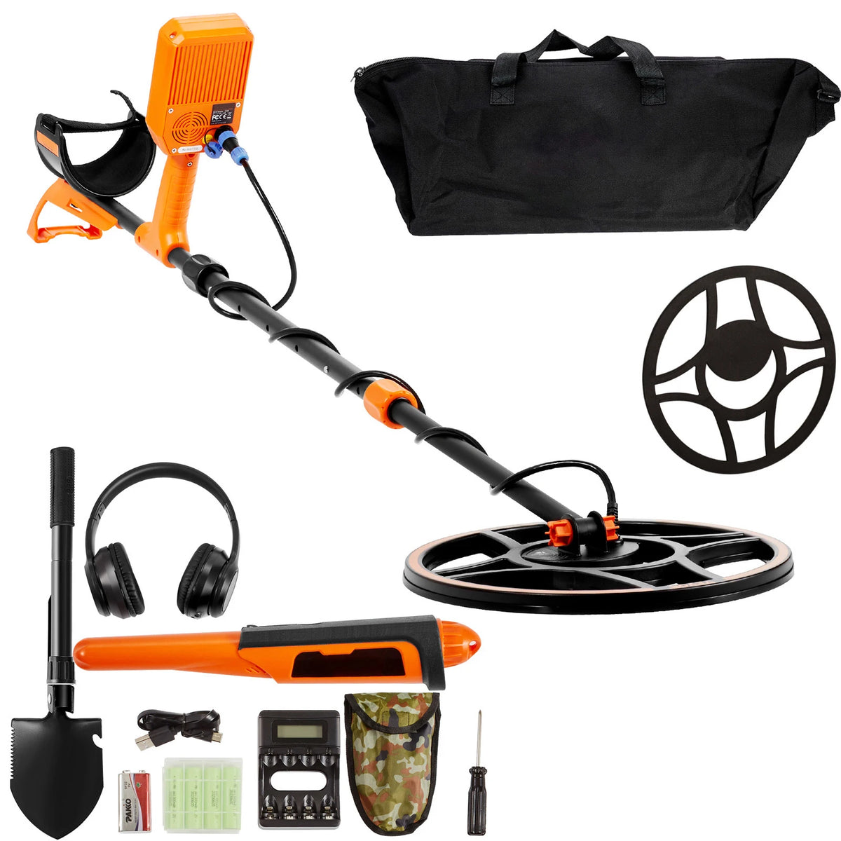 SucceBuy Rechargeable Metal Detector Waterproof With LCD