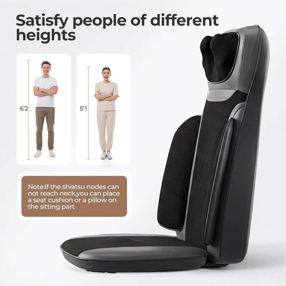 Homemassa Shiatsu Neck Back Massager With Heat