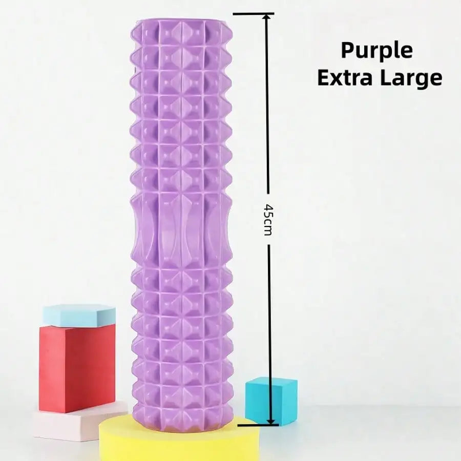 Foam Yoga Massage Roller Textured For Deep Tissue Massage