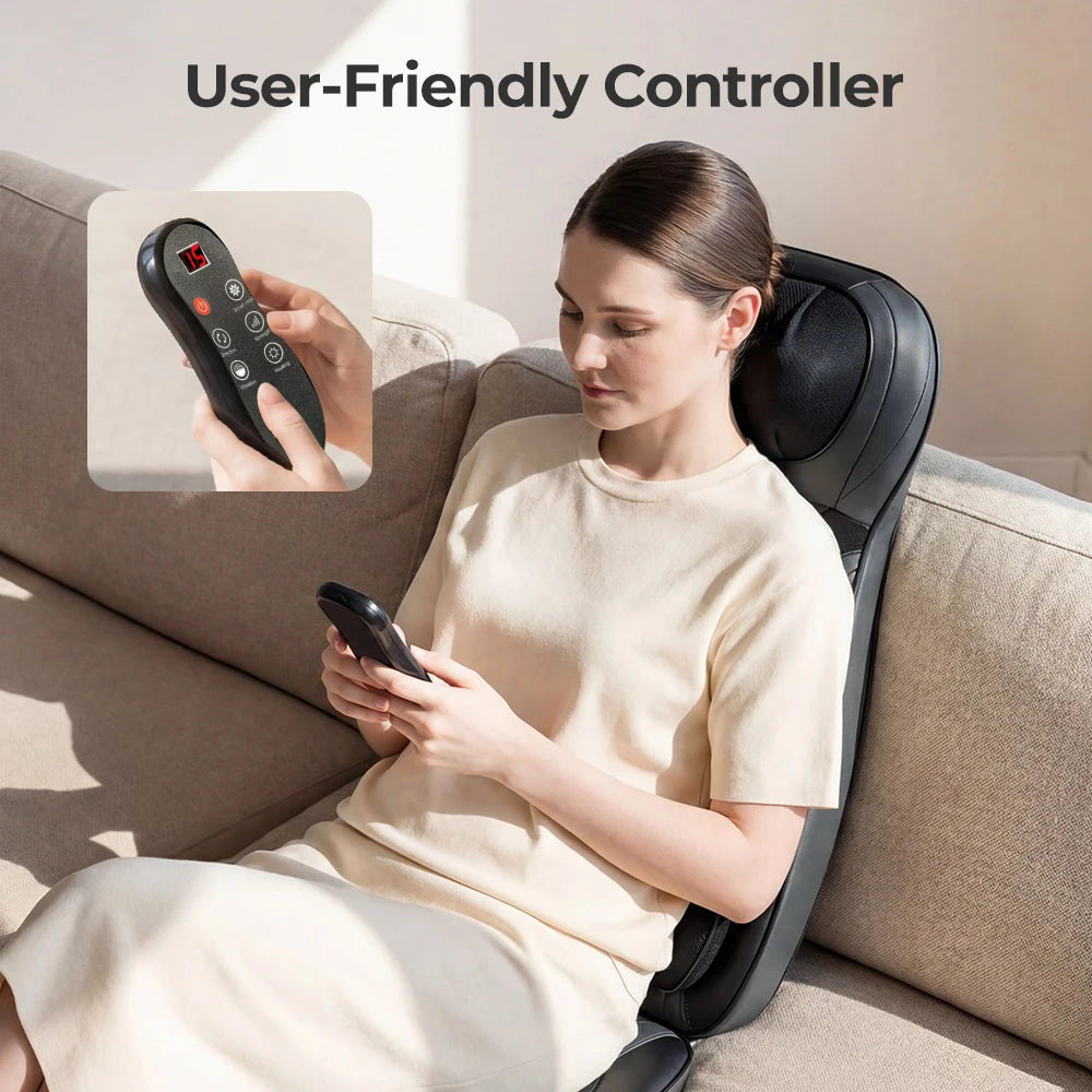 Homemassa Shiatsu Neck Back Massager With Heat