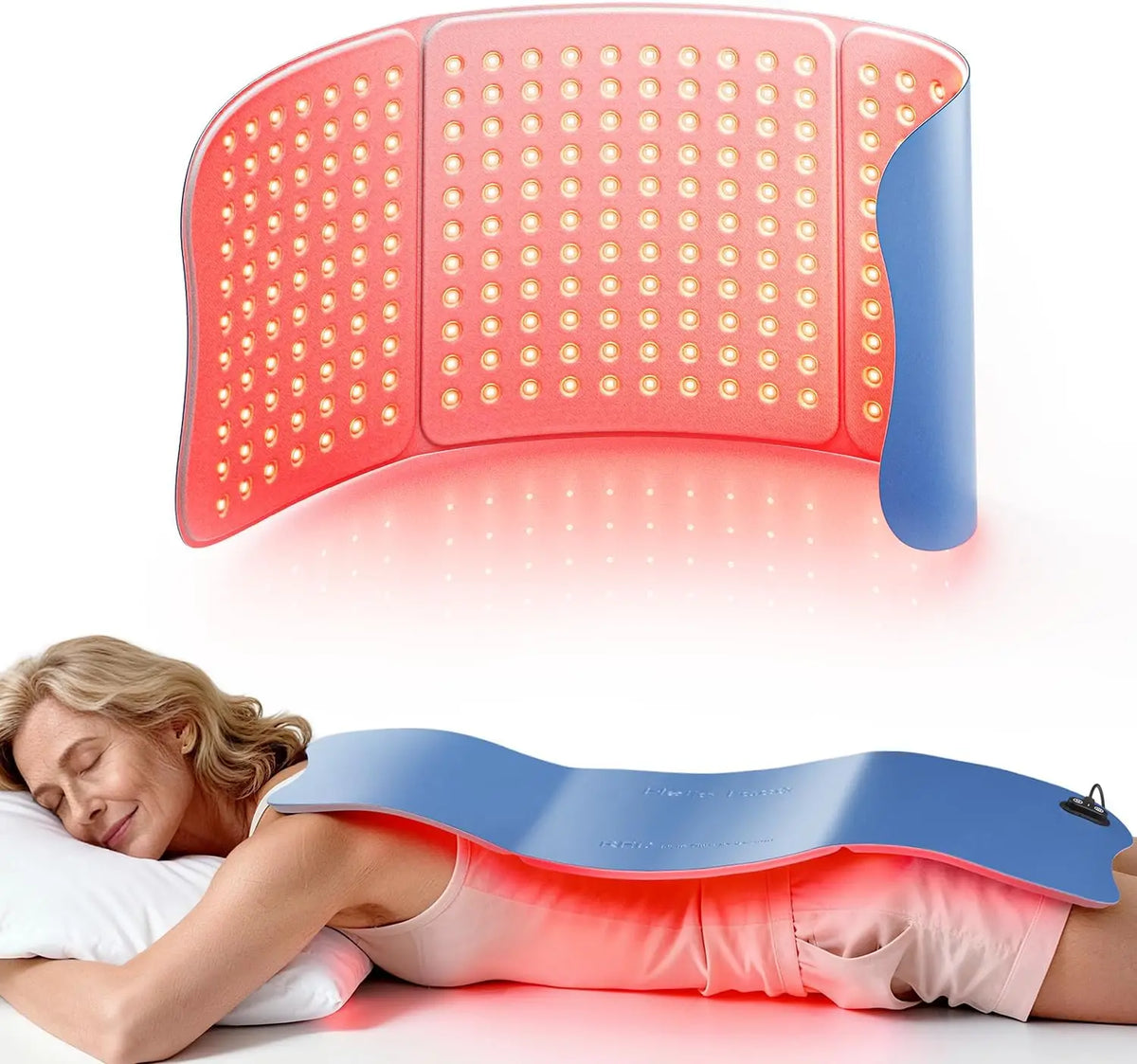 Hello Face 264 Triple Chip Red Light Therapy Mat