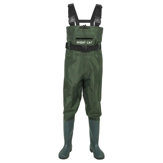 Night Cat Unisex Waterproof Fishing Chest Wader With Boots