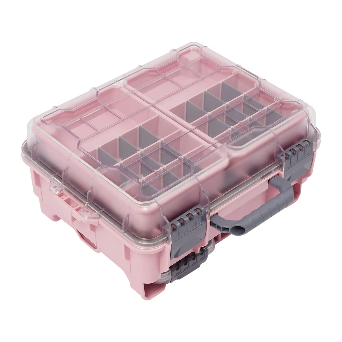 Fishing Tackle Box Multi Layer Organizer Removable Slots