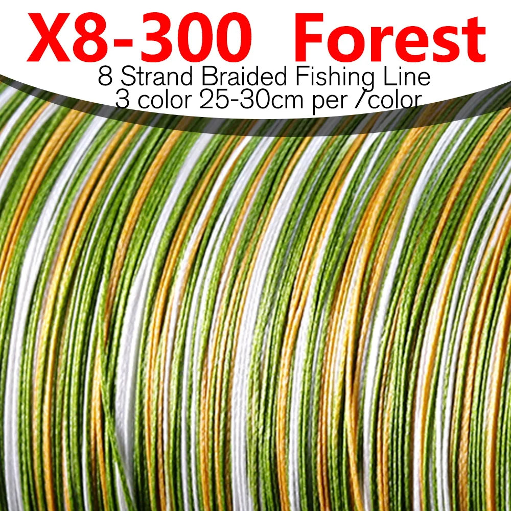 Bakawa Super Strong 8 Strand Braided PE Fishing Line