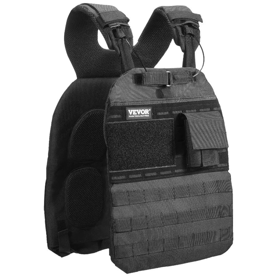 40Lb Adjustable Weighted Vest For Men And Women Workout