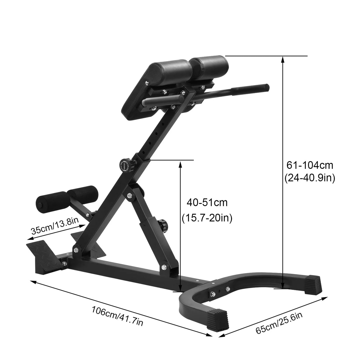 Multifunctional Roman Chair Hyperextension Bench