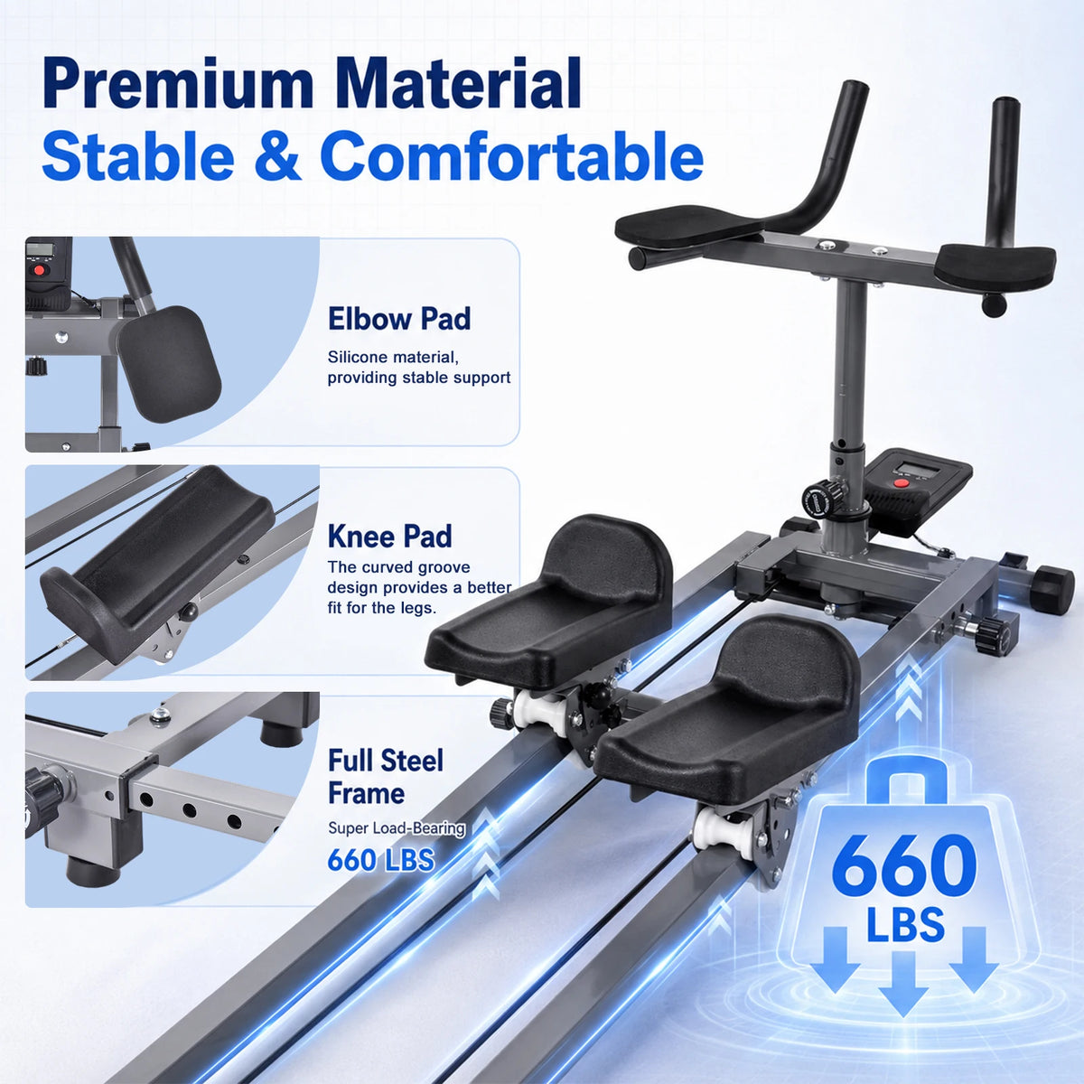 Adjustable Back Stretcher and Crawling Trainer