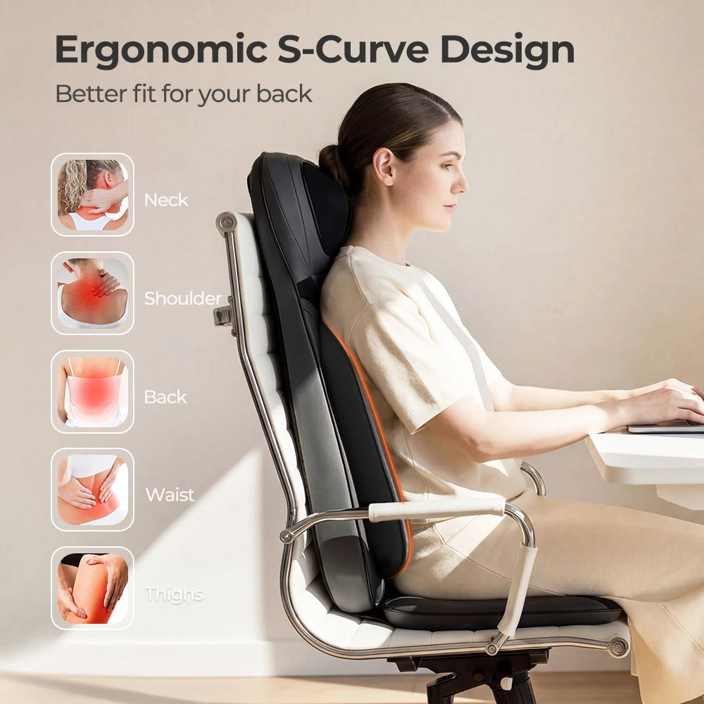 Homemassa Shiatsu Neck Back Massager With Heat